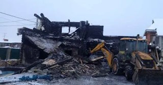 Демонтаж сгоревших зданий в Краснокамске | Сварной-Кнм - снос после пожара от 1036 рублей